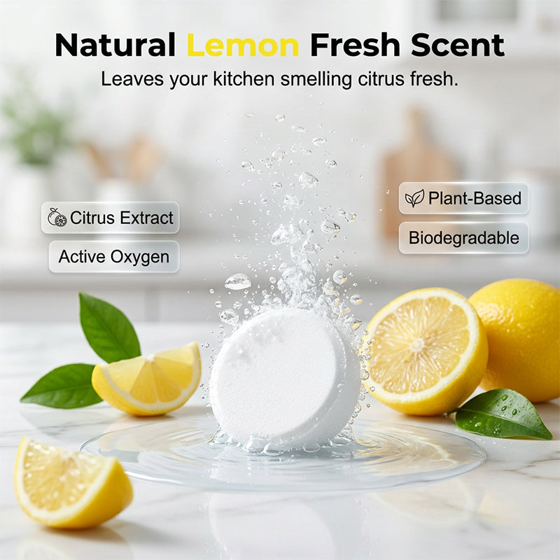 Kitchen Sink Drain Cleaner & Deodorizer Tablets