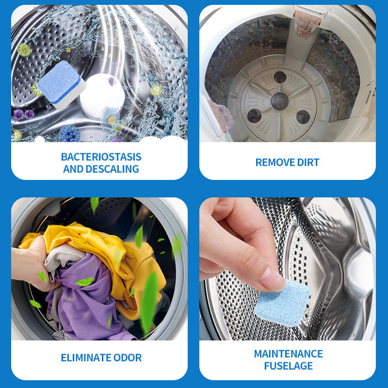 ✨ KJØP 1, FÅ 1 GRATIS! Alt-i-ett vaskemaskinrens – fjerner skitt, kalk og bakterier – forlenger levetiden 🧼💧