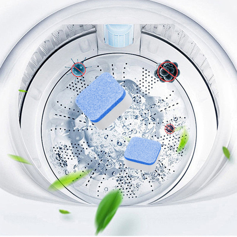 ✨ KJØP 1, FÅ 1 GRATIS! Alt-i-ett vaskemaskinrens – fjerner skitt, kalk og bakterier – forlenger levetiden 🧼💧