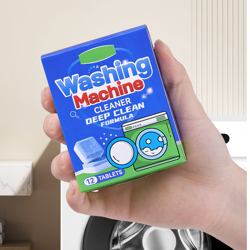✨ KJØP 1, FÅ 1 GRATIS! Alt-i-ett vaskemaskinrens – fjerner skitt, kalk og bakterier – forlenger levetiden 🧼💧