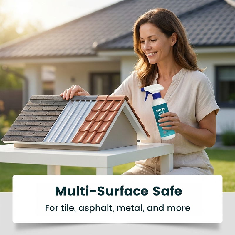 🌟SISTE DAG: KJØP 2, FÅ 1 GRATIS!!🌧️ Rengjøringsspray mot mose og alger for ulike overflater på taket – spray, skyll og se det skinne! 🏠✨ Effektiv mot mose, skånsom mot planter – et renere tak på få minutter. 🌿💧