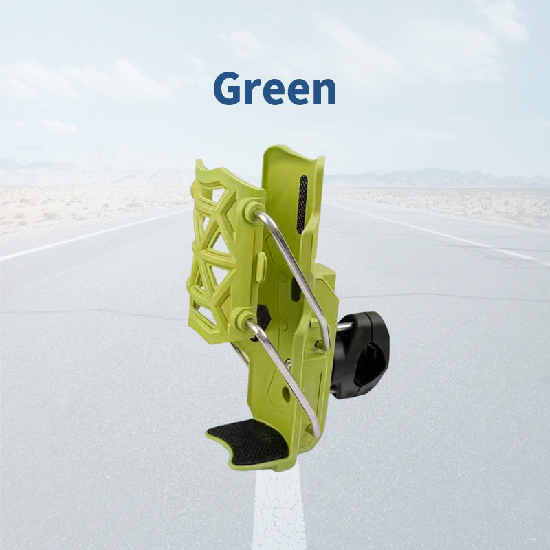 Adaptive sykkelflaskeholder
