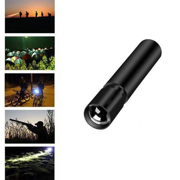 USB sterkt lys bærbar LED-lommelykt