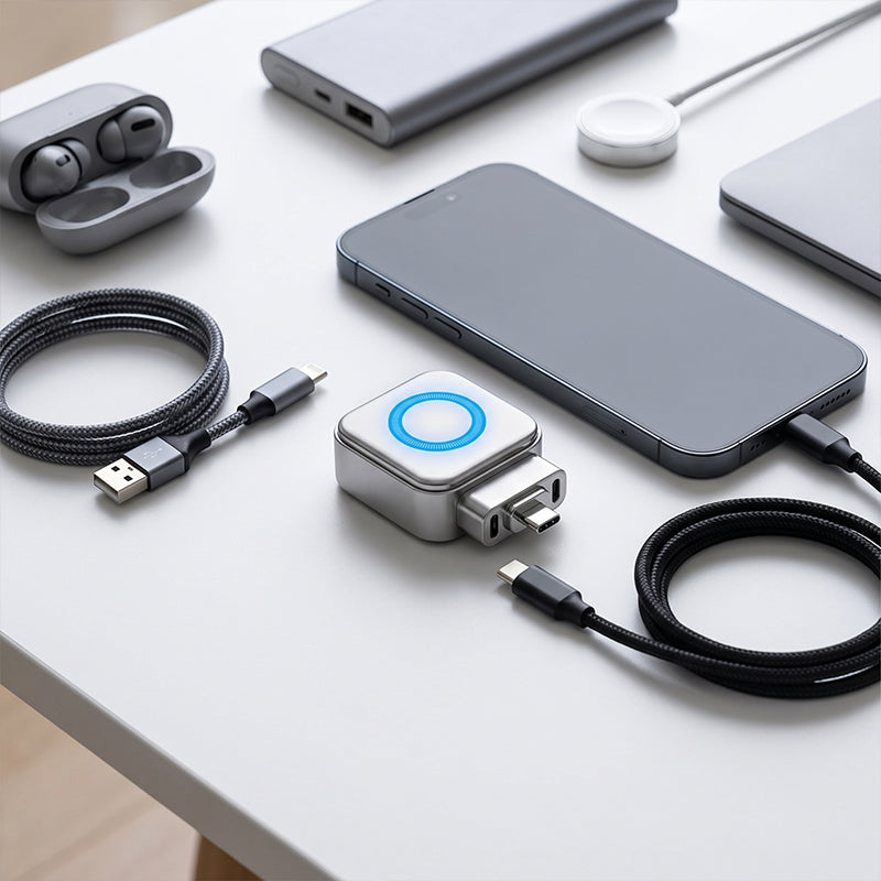 🌞Summer Awakening: 50 % rabatt!⚡140 W superrask lader med AI automatisk avstengning – USB-C PD3.1 – Intelligent batteribeskyttelse – Universal for iPhone, MacBook og nettbrett