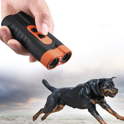 🐶 50 % RABATT NÅ!⚡ Hundeavskrekkende enhet – Ultralyd, stille trening, trygg, human og effektiv antigjeffing-design 🛡️