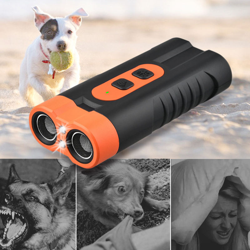 🐶 50 % RABATT NÅ!⚡ Hundeavskrekkende enhet – Ultralyd, stille trening, trygg, human og effektiv antigjeffing-design 🛡️