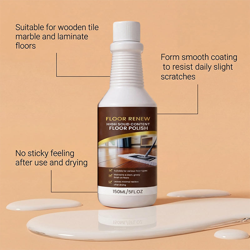 ⏰🔥50 % RABATT I BEGRENSET TID! 🧴Floor Renew Polish – Glans, uten riper