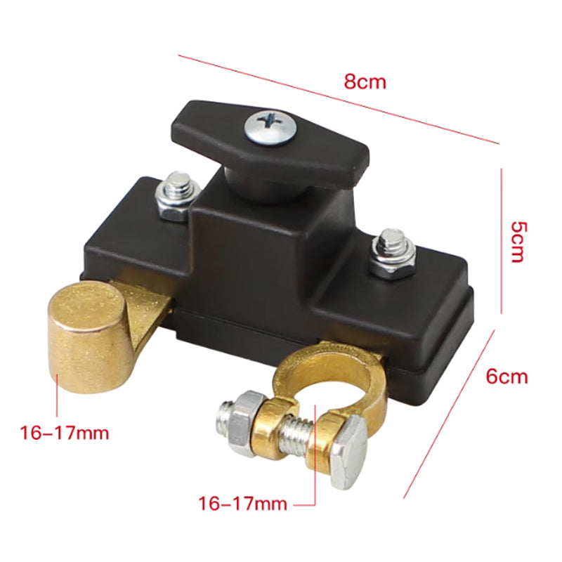 12–24 V bilbatterifrakoblingsbryter