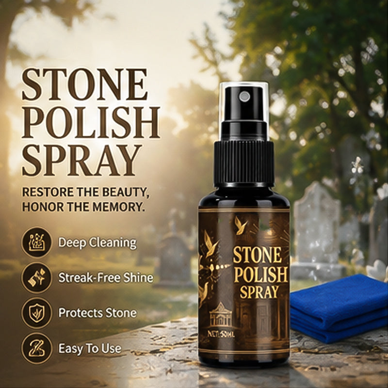 Tombstone poleringsspray med håndkle