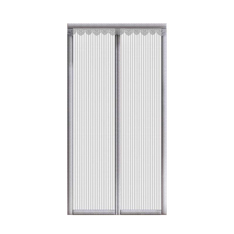 Forsterket magnetisk myggnettgardin