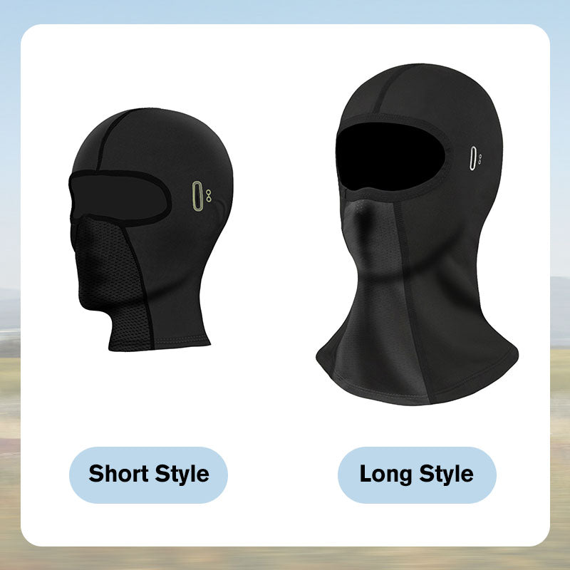 ☀️ Rasktørkende sports maske – beskytt ansiktet mot sol, vind og støv – med UPF 50+ og ventilert design