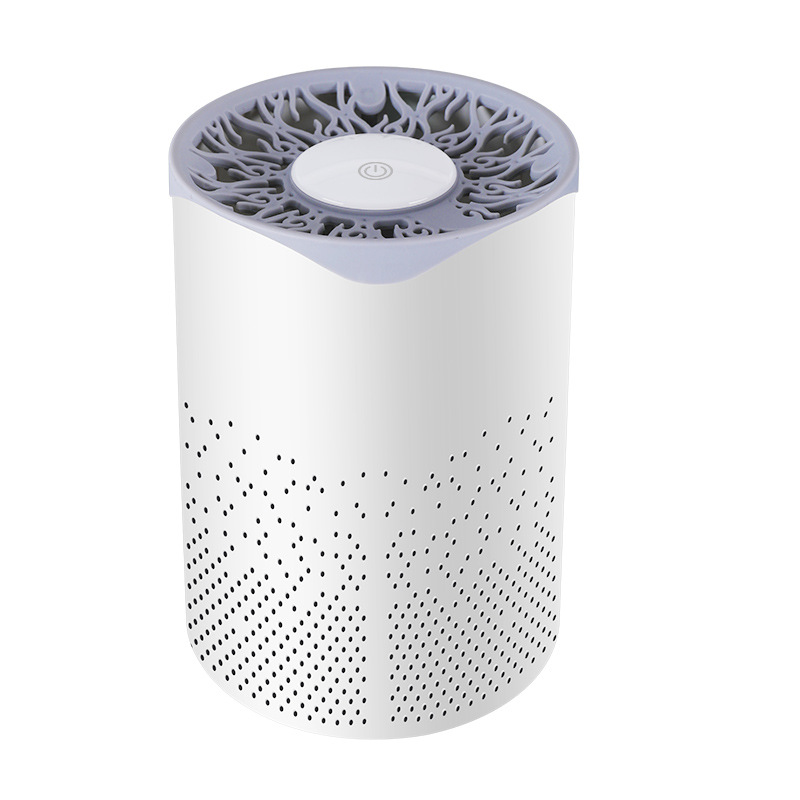 Kompakt 360° Luftrenser for Skrivebord – USB-drevet