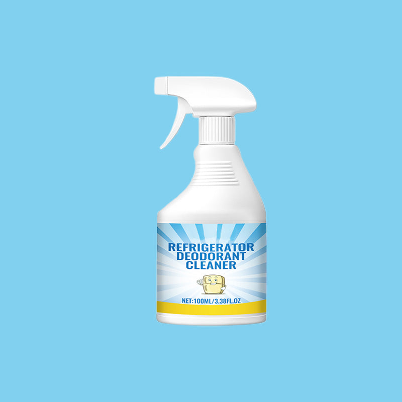 Multifunksjonell luktfjernende spray for kjøleskap