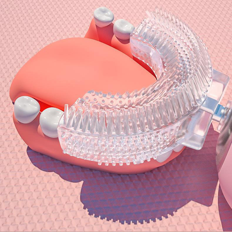 ⏰Populære produkter med 50 % rabatt🦷🪥Smart elektrisk tannbørste i U-form for barn