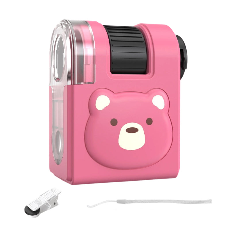 🔥Selger raskt – 55 % RABATT på salg🎁Bærbart pedagogisk mikroskop for barn