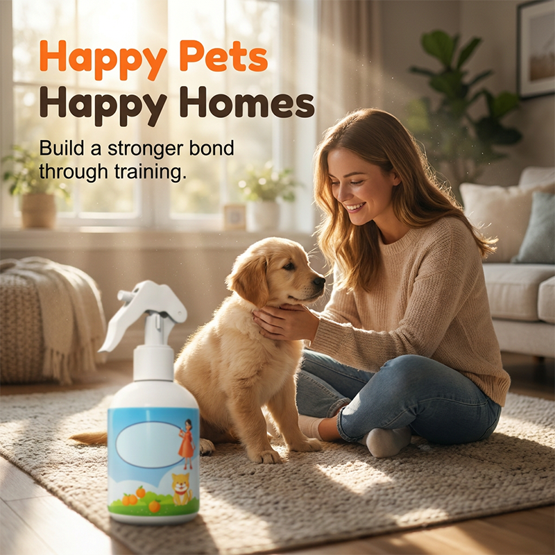 Pottetreningsspray for hunder og katter