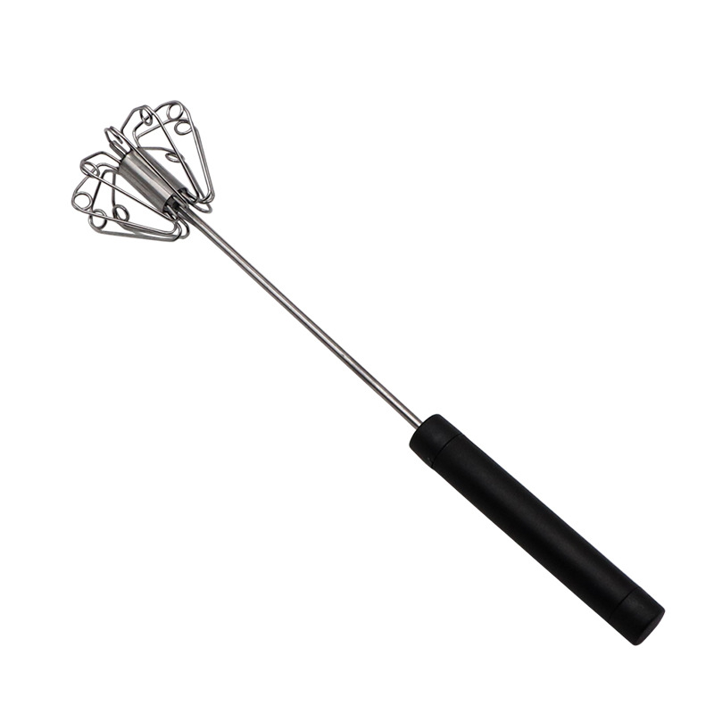 🍳 Praktisk kjøkkenhjelper! Trykkvisp med sklisikkert håndtak, rustfri og slitesterk til lav pris!