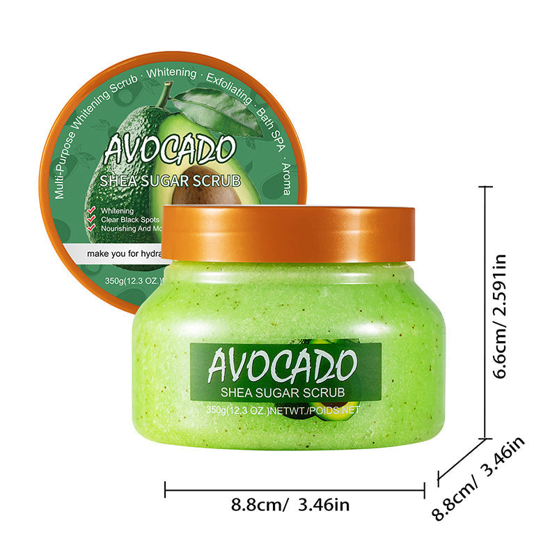 Exfolierande och uppfriskande kroppsskrubb