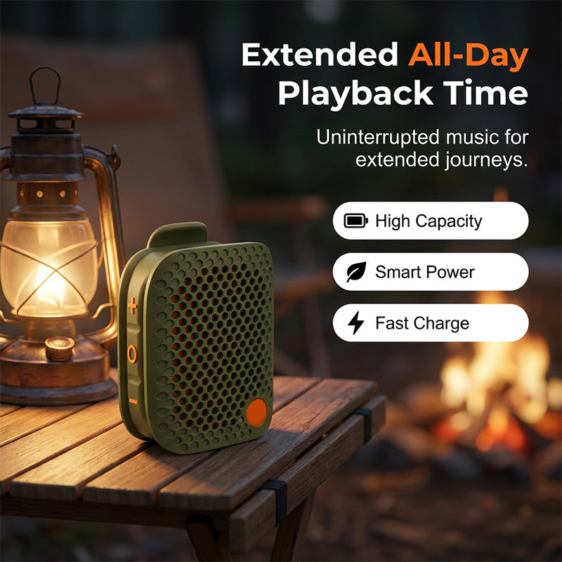 🔊 53 % RABATT I BEGRENSET TID! ✨ Bærbar Bluetooth-høyttaler – TWS-stereo, IPX5-vanntett, kraftig bass 🎵