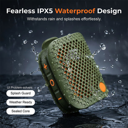 🔊 53 % RABATT I BEGRENSET TID! ✨ Bærbar Bluetooth-høyttaler – TWS-stereo, IPX5-vanntett, kraftig bass 🎵