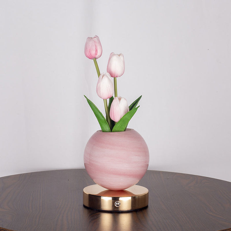 ⏳🔥TIDSBEGRENSET TILBUD: 50 % RABATT! ⏰Dekorativt LED-nattlys i form av en tulipan