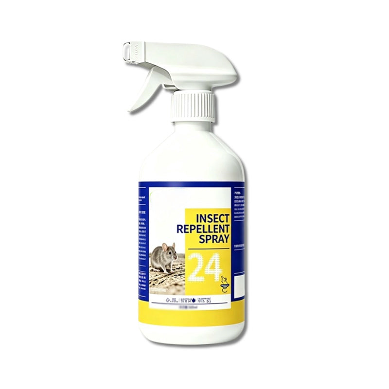 🐭🚫 50 % RABATT! Universell gnageravvisende spray – Plantebasert, luktfri og langvarig – Holder mus, rotter og lignende unna – Perfekt for kjeller, garasje, hage og bil ✨