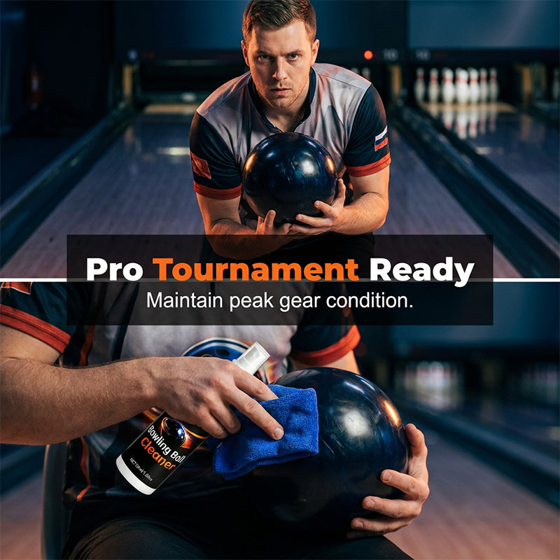 🥳2026 HETSALG🥳💞OVER 50 000 SOLGT!🎳💪 50% RABATT! Profesjonell renholder for bowlingkuler – fjerner olje fra banen umiddelbart. Inkluderer premiumklut. Holder kulen din i toppform! ✨