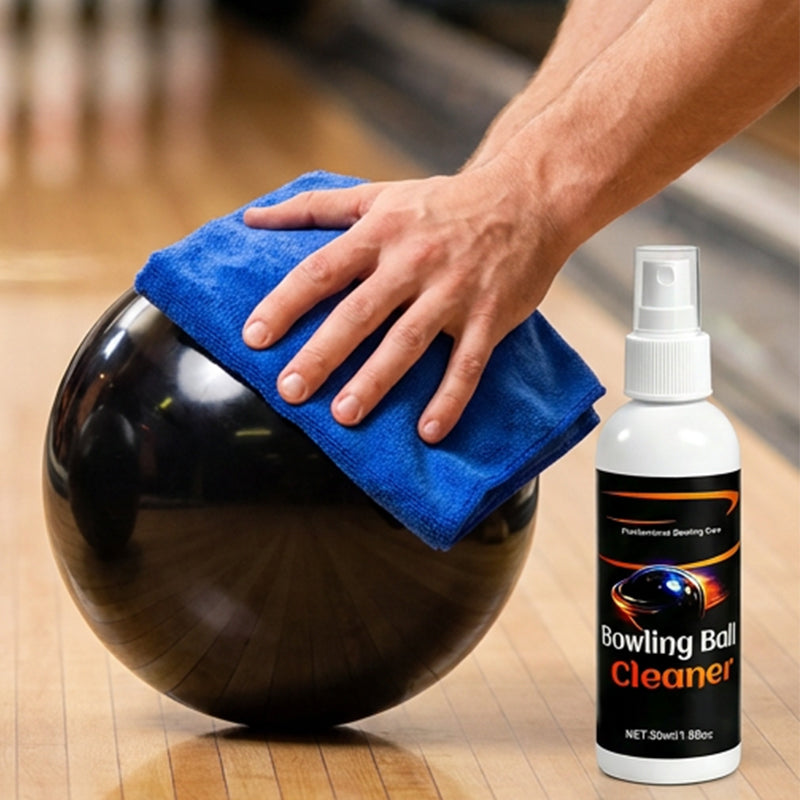 🥳2026 HETSALG🥳💞OVER 50 000 SOLGT!🎳💪 50% RABATT! Profesjonell renholder for bowlingkuler – fjerner olje fra banen umiddelbart. Inkluderer premiumklut. Holder kulen din i toppform! ✨
