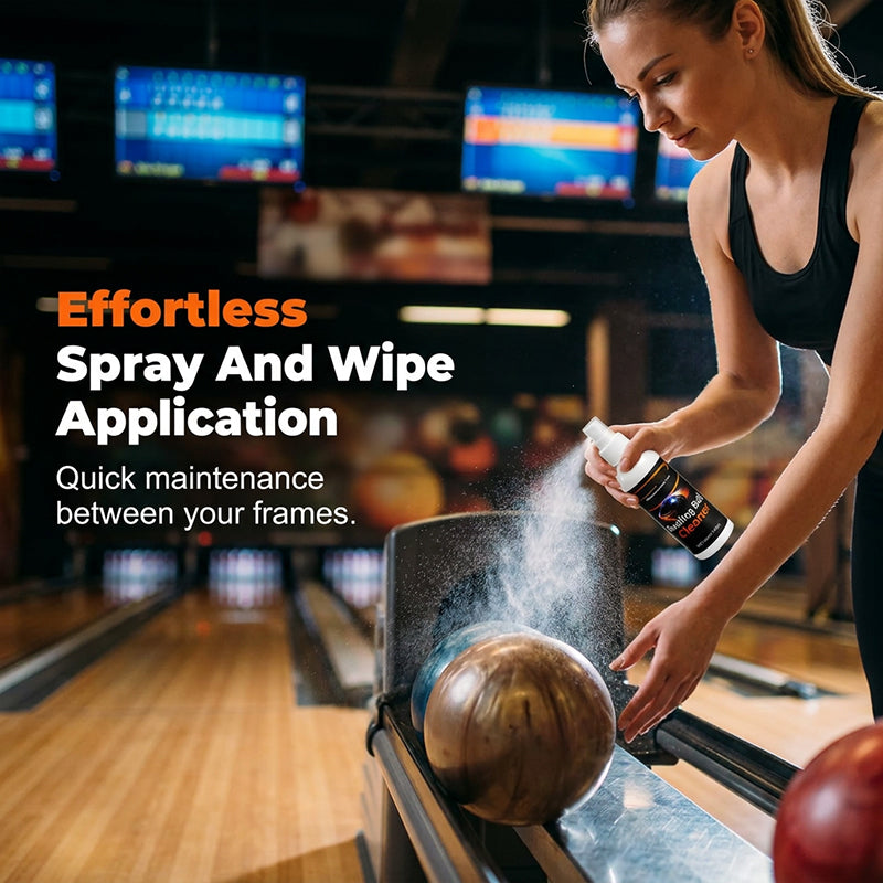 🥳2026 HETSALG🥳💞OVER 50 000 SOLGT!🎳💪 50% RABATT! Profesjonell renholder for bowlingkuler – fjerner olje fra banen umiddelbart. Inkluderer premiumklut. Holder kulen din i toppform! ✨