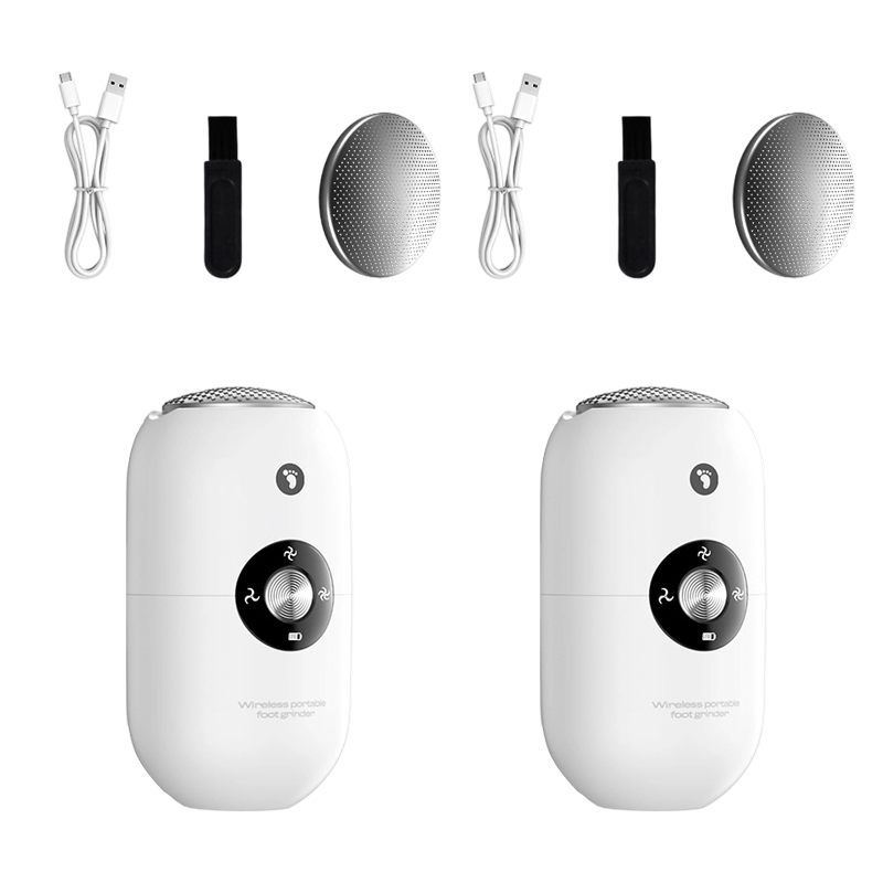 🦶 Kompakt Automatisk Fotpedikyr Slipemaskin – Fjerner Hard Hud & Likerorn Raskt & Enkelt! ✨ 3 Utbyttbare Hoder – Perfekt for Myke Føtter. 🧼 Renslig & Trygg – Kjøp 3 for 10% Ekstra Rabatt! 💅