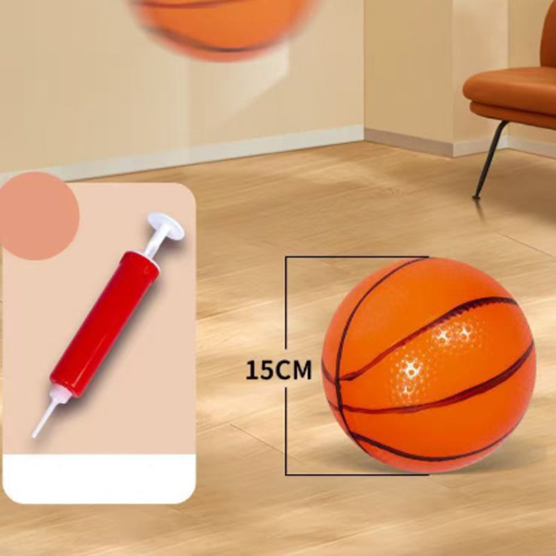 ⏰50 % RABATT NÅ!⛹️Rask levering 🚚💨Innendørs basketball-arkadespill for barn med 4 baller🏀