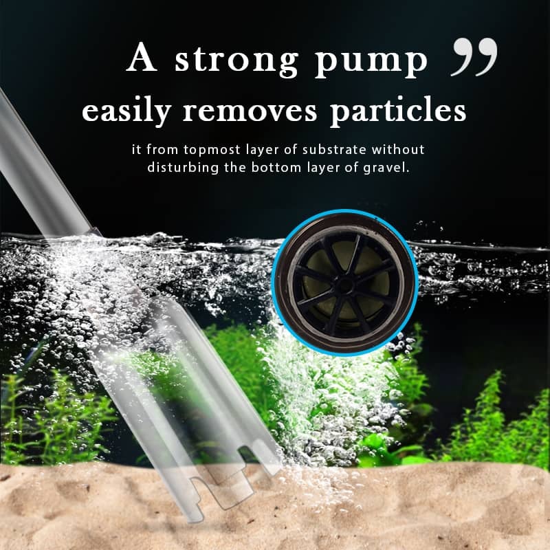 🔥 Elektrisk sandfilter til akvarium