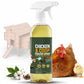 🐓🌿 Naturlig rengjøringsspray for hønsehus – Dyp rengjøring, nøytraliserte lukter og et sunnere miljø for hønene dine.