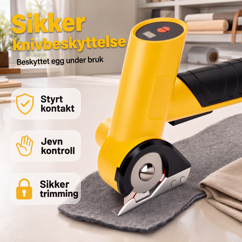 Presisjons trådløs elektrisk kartongskjærer