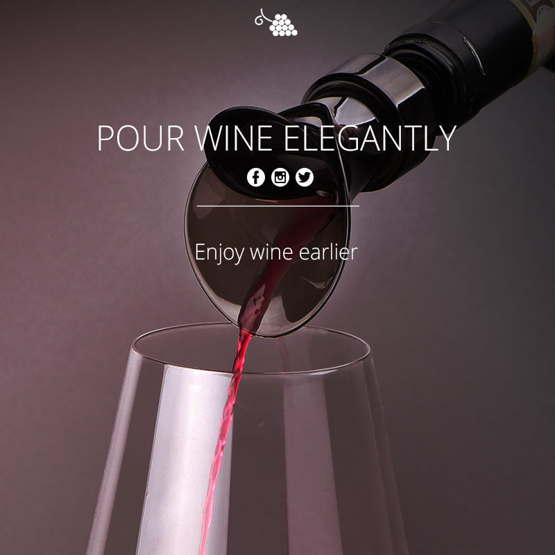 🍷 2-i-1-vinsparer med vakuumpumpe og forsegler – bevarer friskheten og aromaen