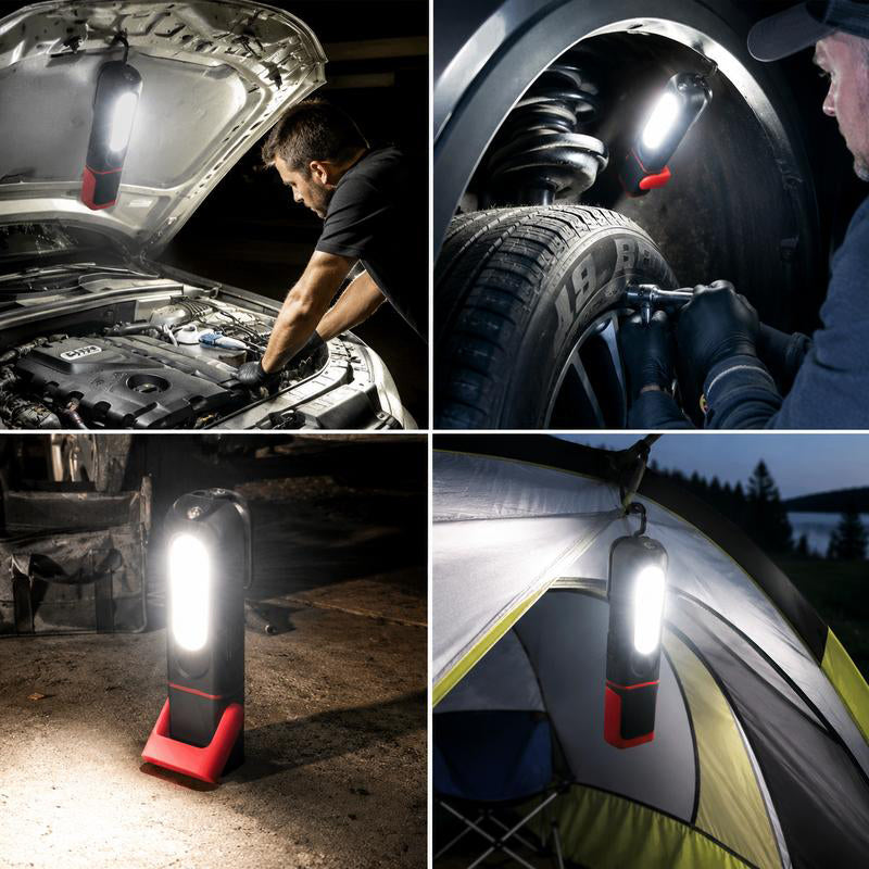 📢 50 % RABATT NU! 🔦 Uppladdningsbar COB LED-Arbetslampa med Magnetbas – Handsfree Belysning