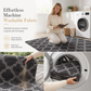 🛋️ 50 % RABATT! ✨ Tettvevd, mykt og loddent teppe – førsteklasses tie-dye-design med fargeovergang, termisk polstring og sklisikker bakside – koselig komfort til alle rom 🏠