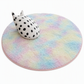 🛋️ 50 % RABATT! ✨ Tettvevd, mykt og loddent teppe – førsteklasses tie-dye-design med fargeovergang, termisk polstring og sklisikker bakside – koselig komfort til alle rom 🏠