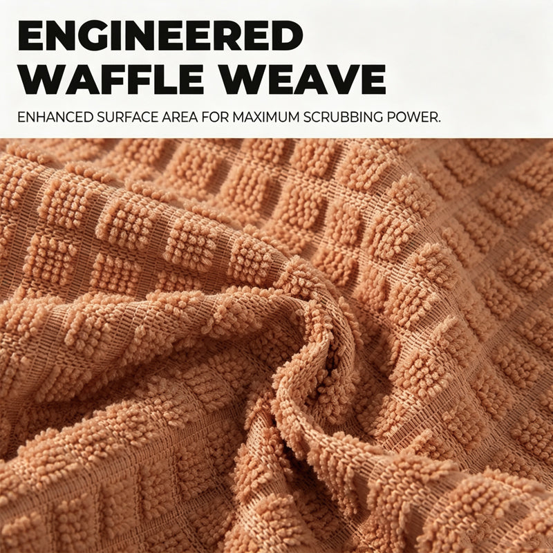 Rull med avrivbare rengjøringskluter av mikrofiber