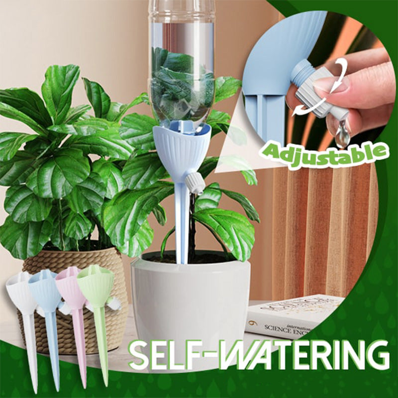 ⏰🔥BEGRENSET TID: bare 79 kr!💦Justerbar dryppvanningsspyd for planter med automatisk vanning