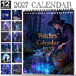 🔮 Mystisk heksekalender 2027 | Gotisk veggdekorasjon