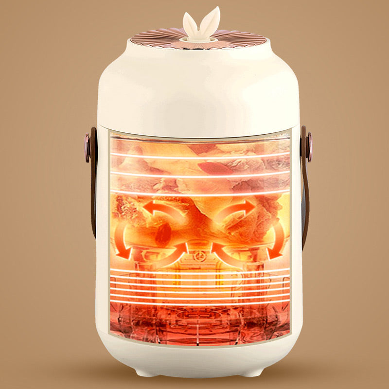 🥳2026 HOT SALE🥳💞Over 50 000 solgte! 🍲⏰ 50 % RABATT! Bærbar elektrisk gryte – 900 ml, 9 timers timerfunksjon, 5 varmenivåer. Non-stick-belegg, skjult stikkontakt, sklisikker bunn. Lager ris, suppe og grøt – perfekt for 1–2 personer eller på reise! 🏠✅
