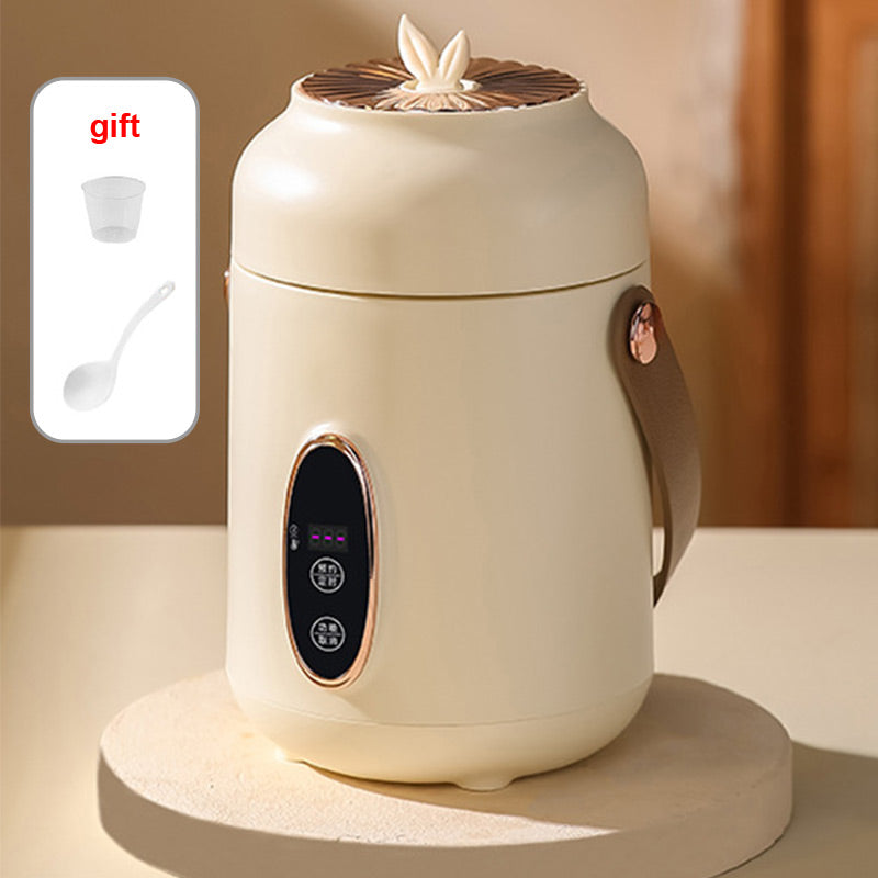 🥳2026 HOT SALE🥳💞Over 50 000 solgte! 🍲⏰ 50 % RABATT! Bærbar elektrisk gryte – 900 ml, 9 timers timerfunksjon, 5 varmenivåer. Non-stick-belegg, skjult stikkontakt, sklisikker bunn. Lager ris, suppe og grøt – perfekt for 1–2 personer eller på reise! 🏠✅