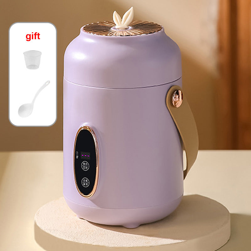 🥳2026 HOT SALE🥳💞Over 50 000 solgte! 🍲⏰ 50 % RABATT! Bærbar elektrisk gryte – 900 ml, 9 timers timerfunksjon, 5 varmenivåer. Non-stick-belegg, skjult stikkontakt, sklisikker bunn. Lager ris, suppe og grøt – perfekt for 1–2 personer eller på reise! 🏠✅