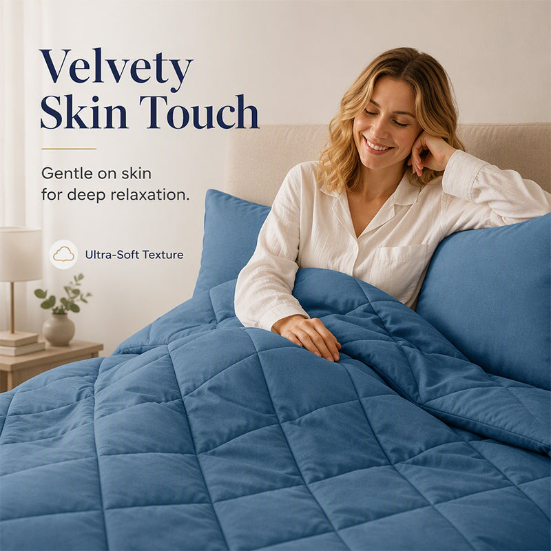 🛏️3-delt quiltet dynesett med pute