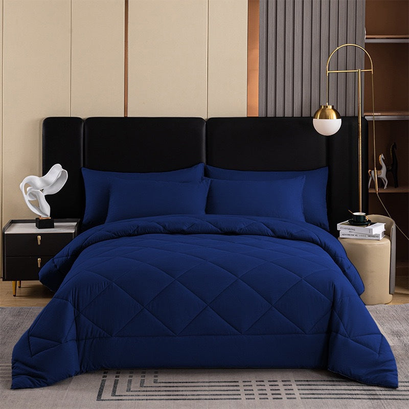 🛏️3-delt quiltet dynesett med pute