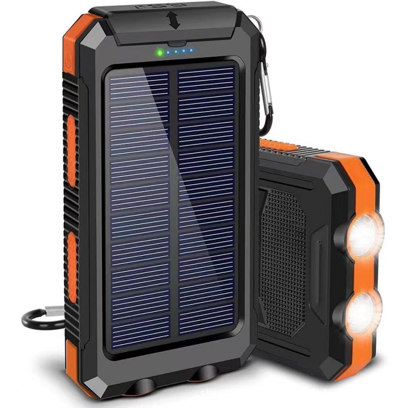 ⏳Kun for en kort tid – 50% RABATT ⏰Solenergi Power Bank