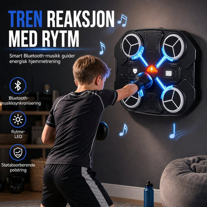 Elektronisk musikkboksmål for barn med rytmereaksjonstrening, egnet for hjemmetrening og stressavlastning