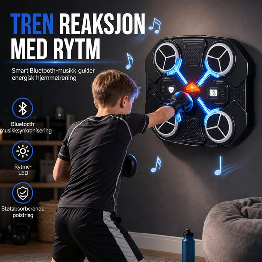 Elektronisk musikkboksmål for barn med rytmereaksjonstrening, egnet for hjemmetrening og stressavlastning