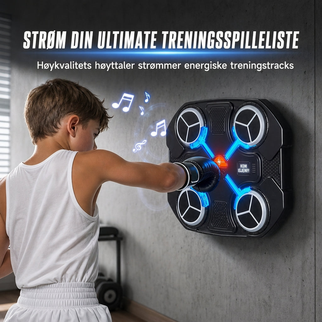 Elektronisk musikkboksmål for barn med rytmereaksjonstrening, egnet for hjemmetrening og stressavlastning